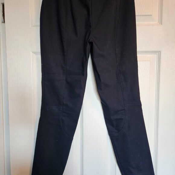 The Row S Navy slim leg riding style dress pants - Picture 3 of 6